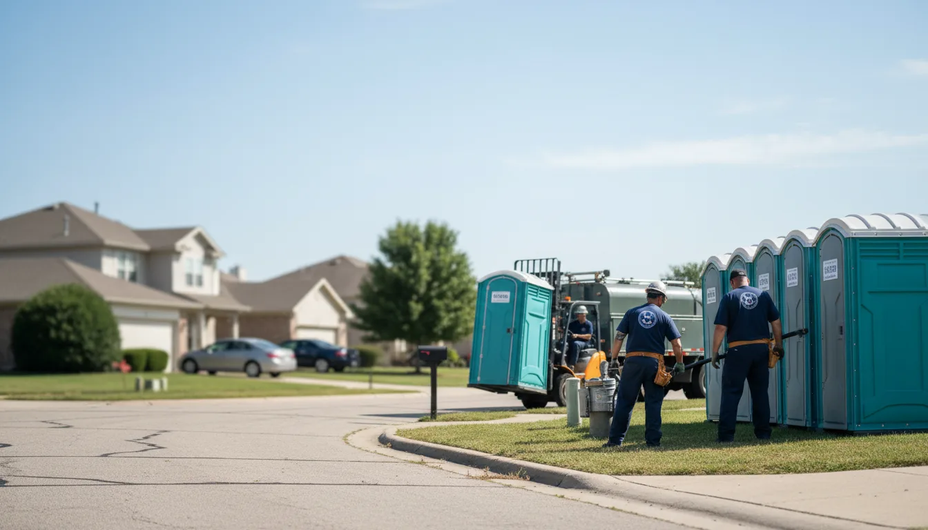 Porta Potty Rental in Amesville, OH near me